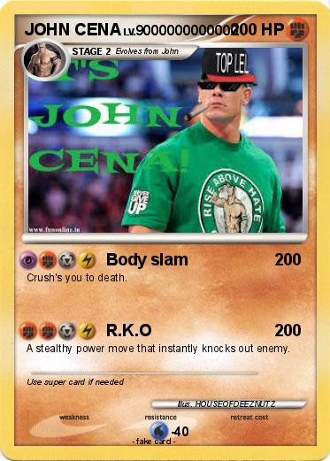 Pokemon JOHN CENA