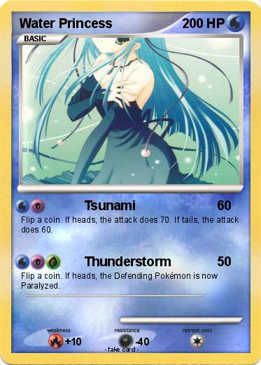 Pokemon Water Princess