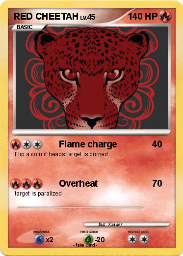 Pokemon RED CHEETAH