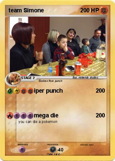 Pokemon team Simone