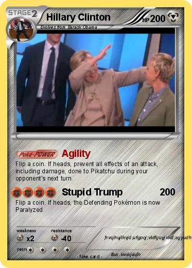 Pokemon Hillary Clinton