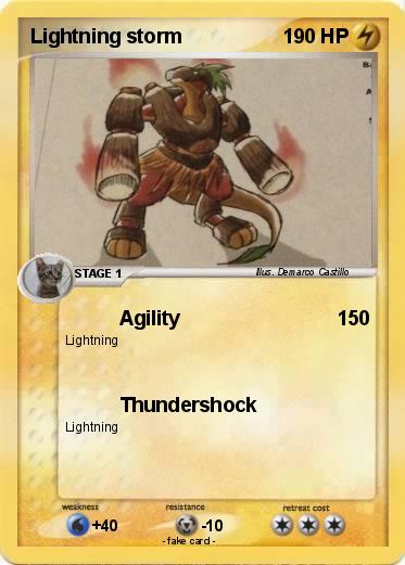 Pokemon Lightning storm