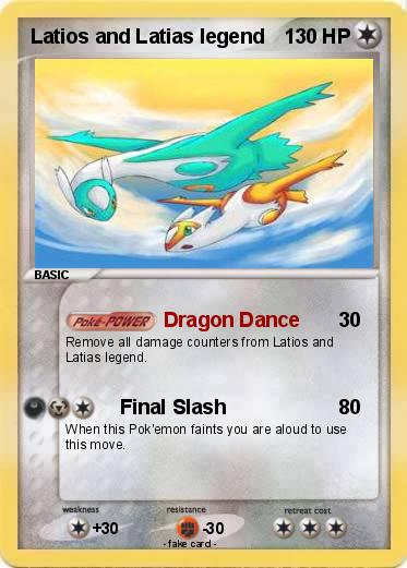 Pokemon Latios and Latias legend