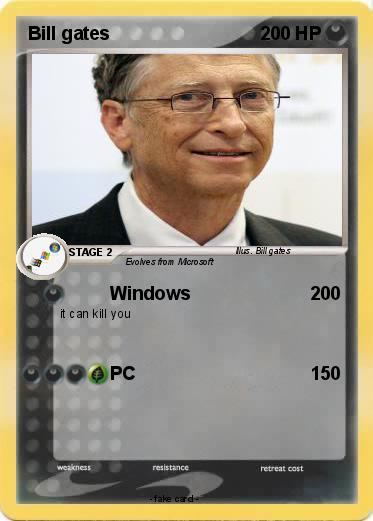 Pokemon Bill gates