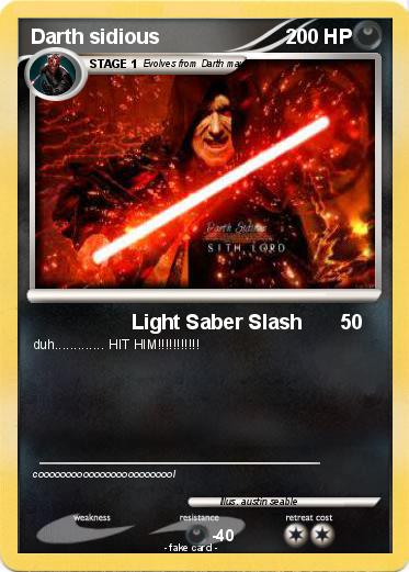 Pokemon Darth sidious