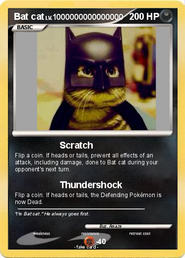 Pokemon Bat cat