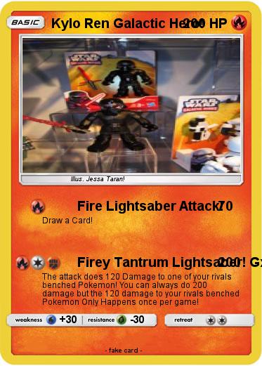 Pokemon Kylo Ren Galactic Hero!