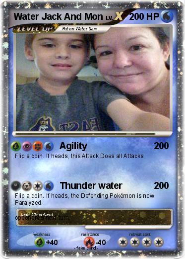 Pokemon Water Jack And Mon