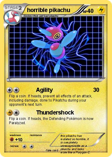 Pokemon horrible pikachu