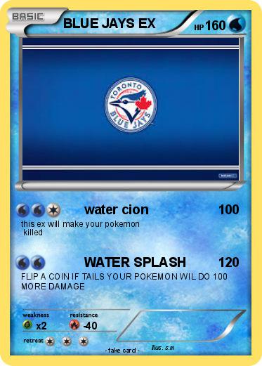 Pokemon BLUE JAYS EX