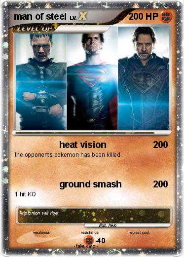 Pokemon man of steel