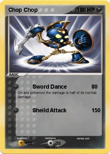 Pokemon Chop Chop