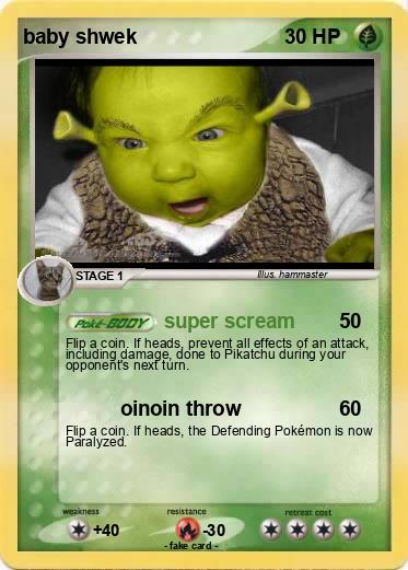 Pokemon baby shwek