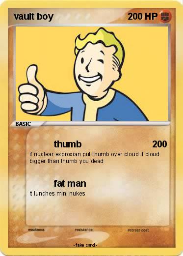 Pokemon vault boy