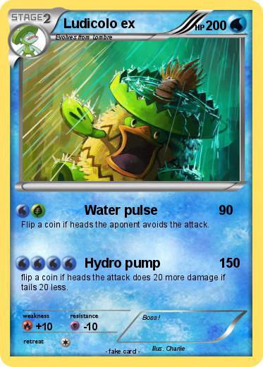 Pokemon Ludicolo ex