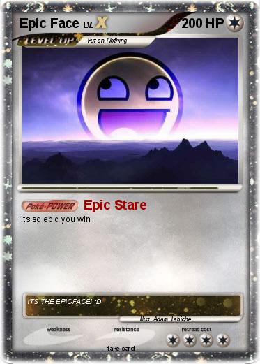 Pokemon Epic Face