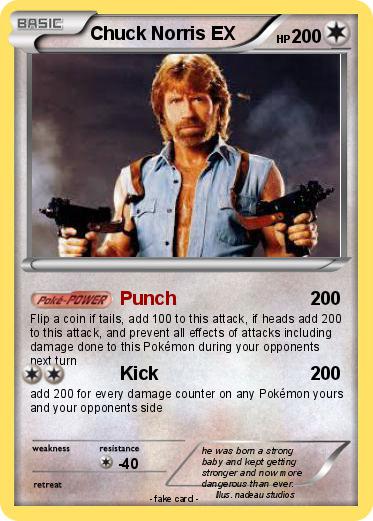 Pokemon Chuck Norris EX