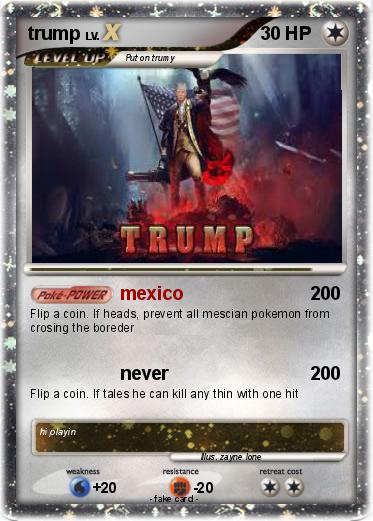Pokemon trump