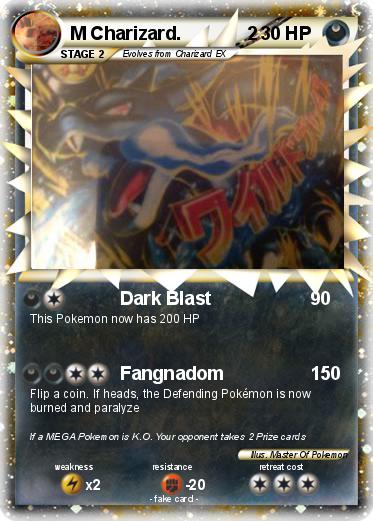 Pokemon M Charizard.             2