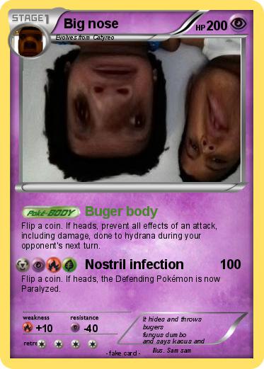 Pokemon Big nose