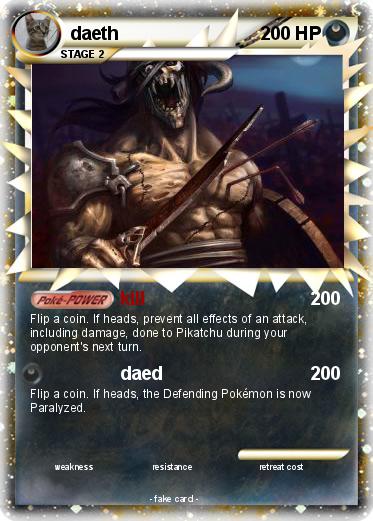 Pokemon daeth