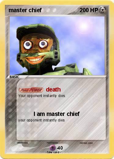 Pokemon master chief