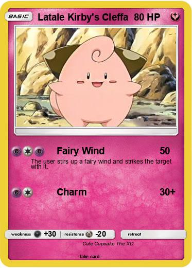 Pokemon Latale Kirby's Cleffa