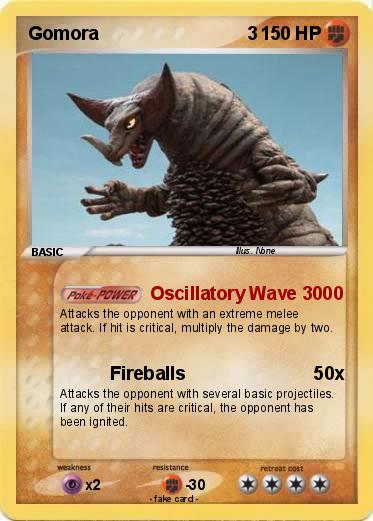 Pokemon Gomora                             3