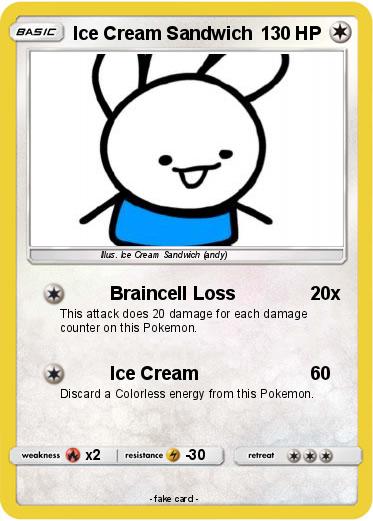 Pokemon Ice Cream Sandwich