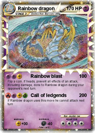 Pokemon Rainbow dragon
