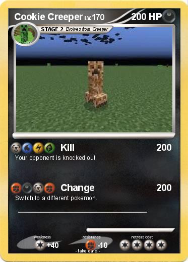 Pokemon Cookie Creeper