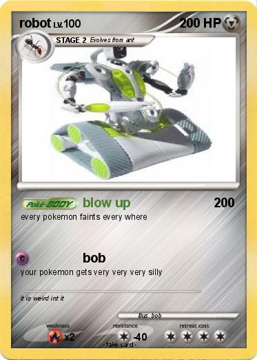 Pokemon robot