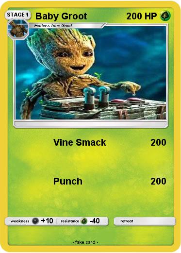 Pokemon Baby Groot