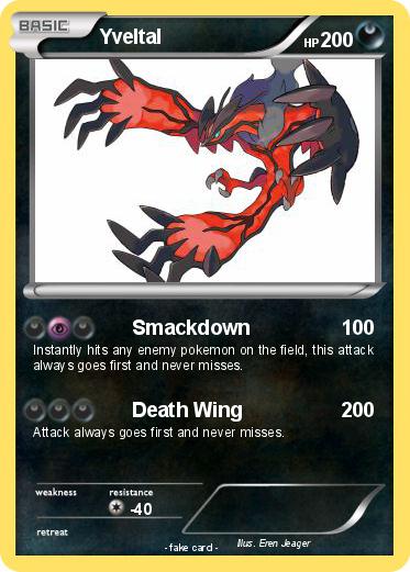 Pokemon Yveltal