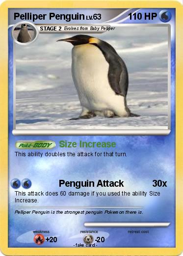 Pokemon Pelliper Penguin