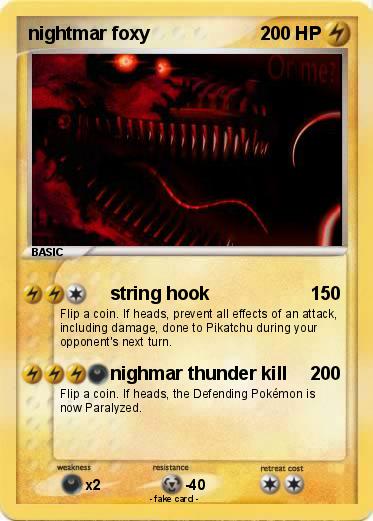 Pokemon nightmar foxy