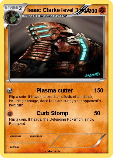 Pokemon Isaac Clarke level 3 suit