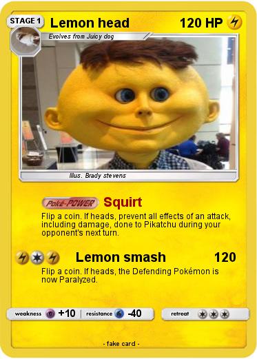 Pokemon Lemon head