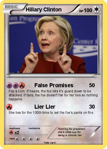 Pokemon Hillary Clinton