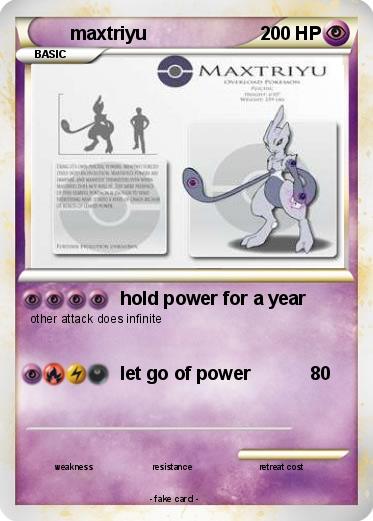Pokemon maxtriyu