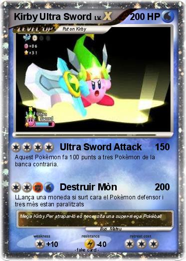 Pokemon Kirby Ultra Sword