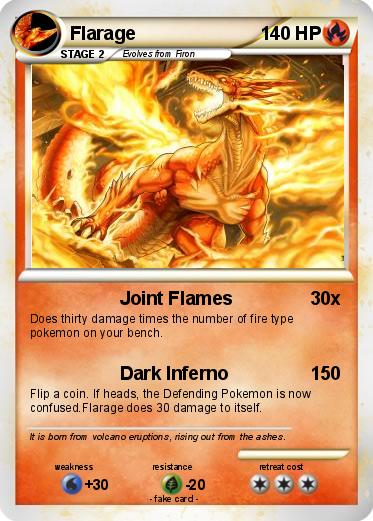 Pokemon Flarage Pokemon Flarage