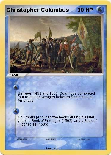 Pokemon Christopher Columbus