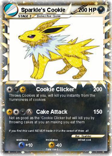 Pokemon Sparkle’s Cookie