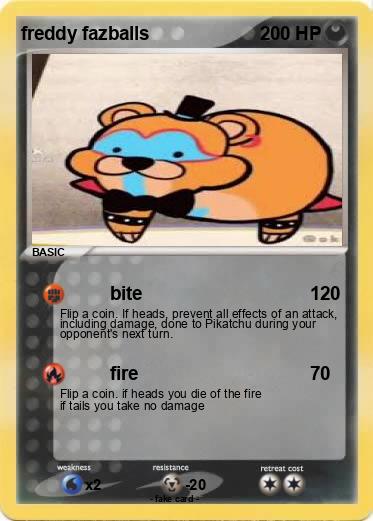 Pokemon freddy fazballs