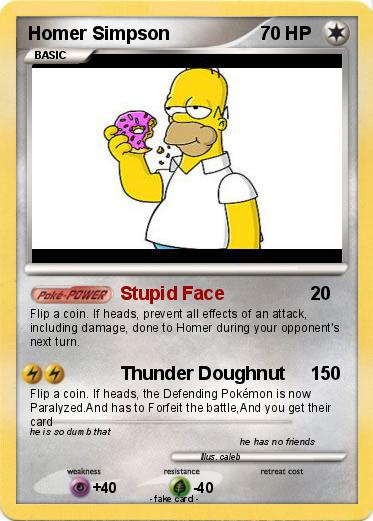 Pokemon Homer Simpson