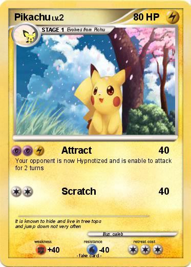 Pokemon Pikachu
