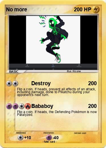 Pokemon No more