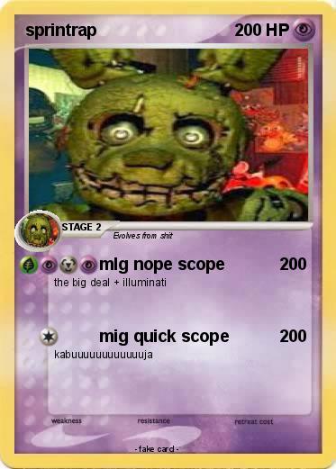 Pokemon sprintrap