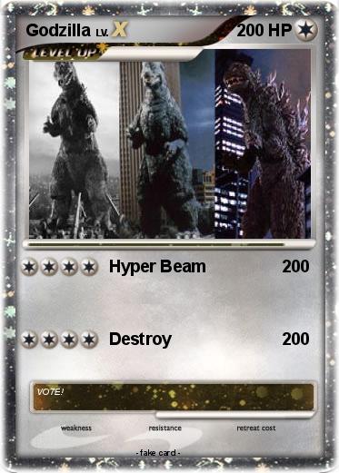 Pokemon Godzilla